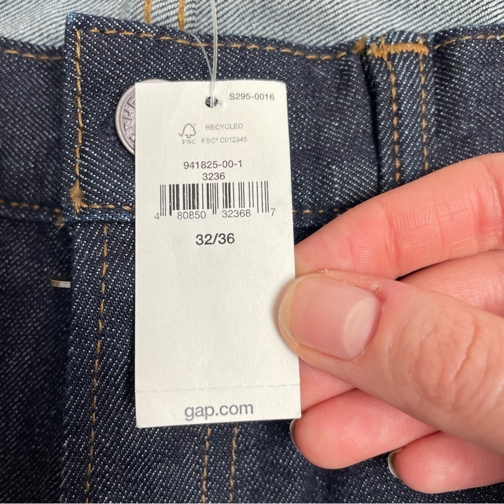 NWT GAP “GapFlex” skinny jeans in dark wash - Picture 6 of 9